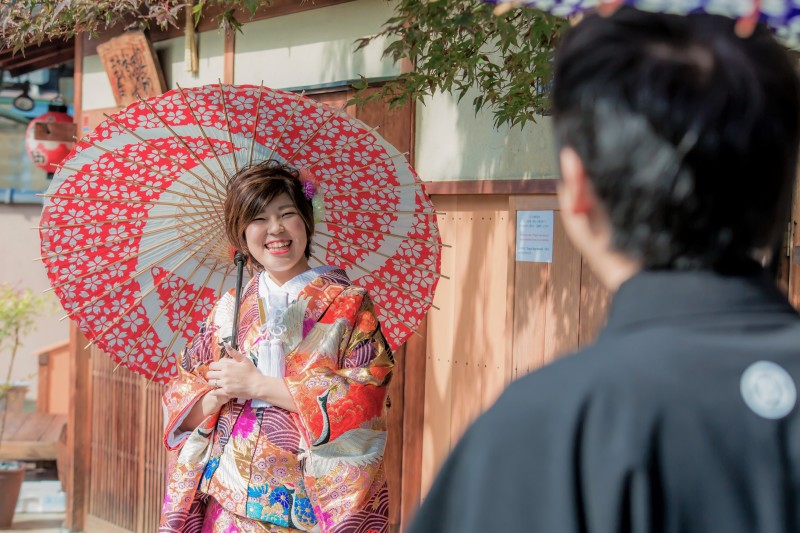 笑顔の新婦様♪