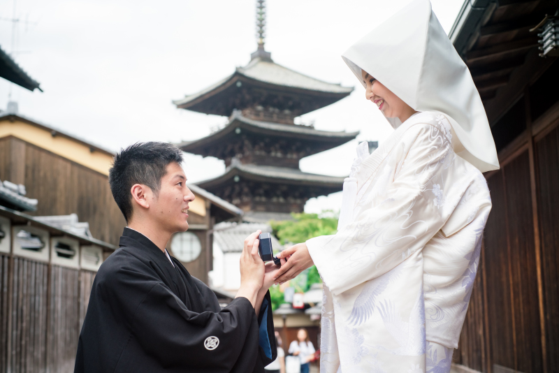 プロポーズ風ショット