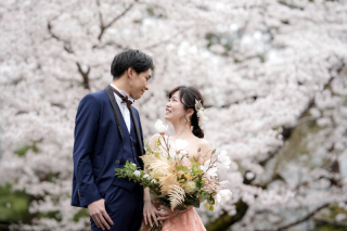 ロケ地2か所　桜が綺麗な撮影！