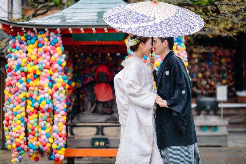 鼻をくっつけて