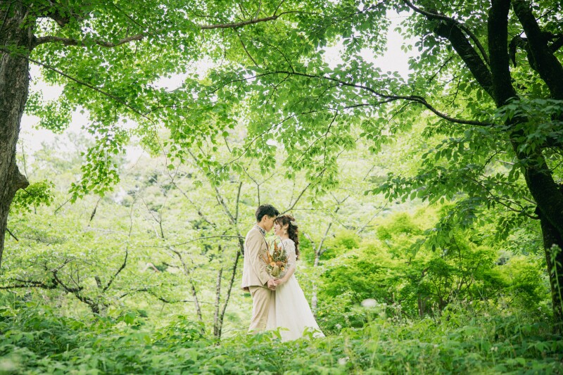 みどりに囲まれて