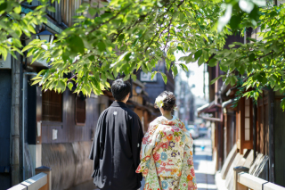 麗らか雰囲気◎　6月の祇園にて
