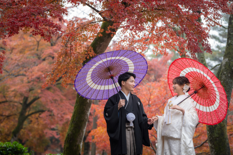 紅葉をたっぷりと