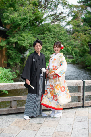 祇園和装前撮り
