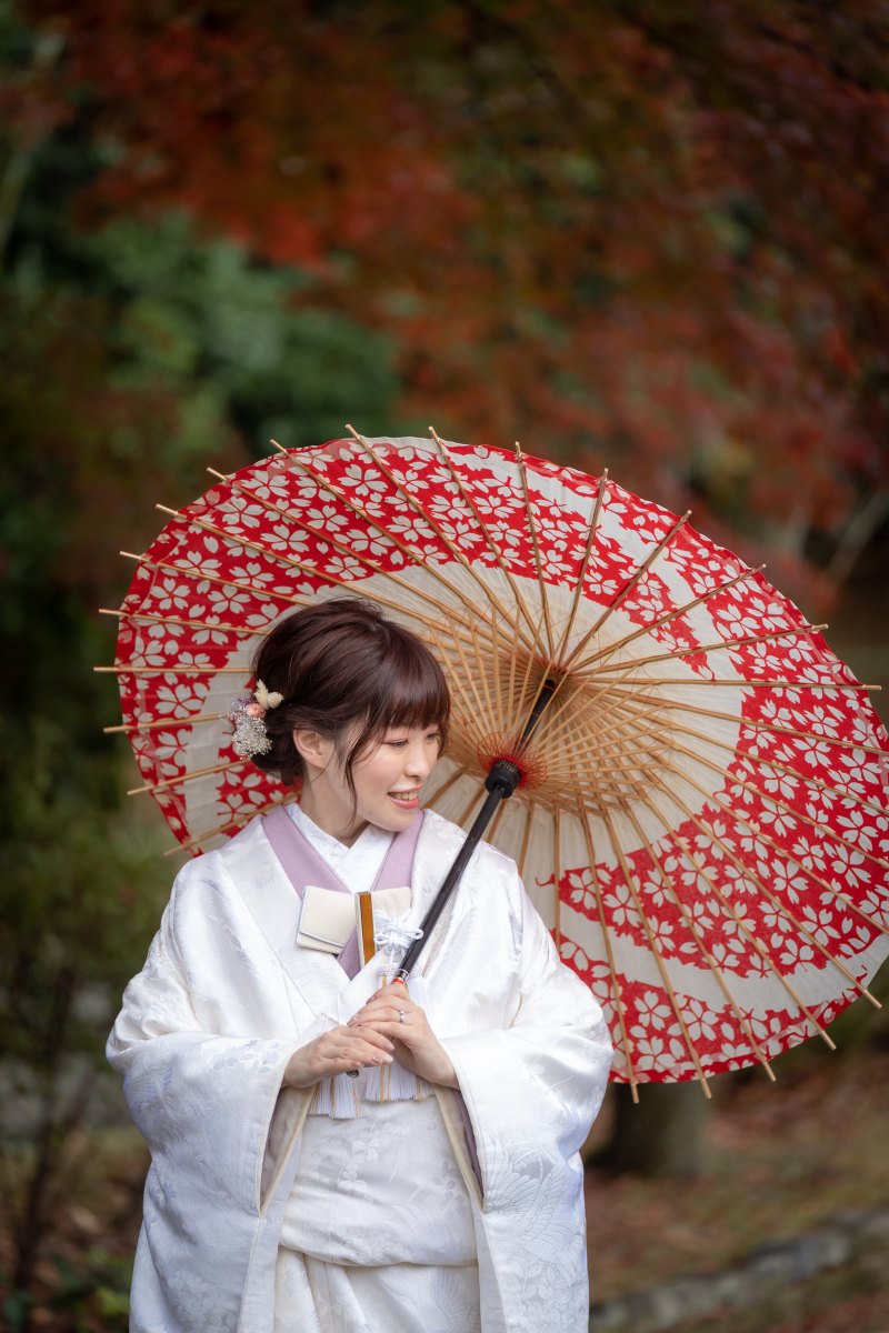 新婦様のソロショット