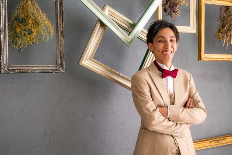 新郎様ソロショット