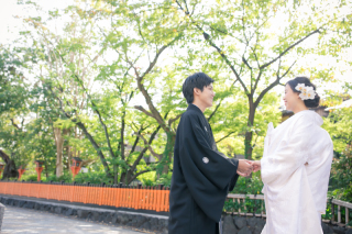 祇園で撮影