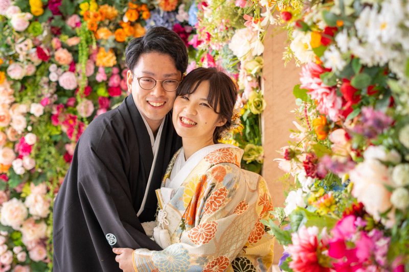 和装１点　スタジオ撮影の様子♡