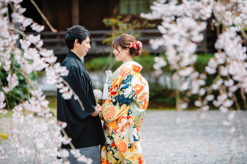 毘沙門堂　色打掛＆白無垢