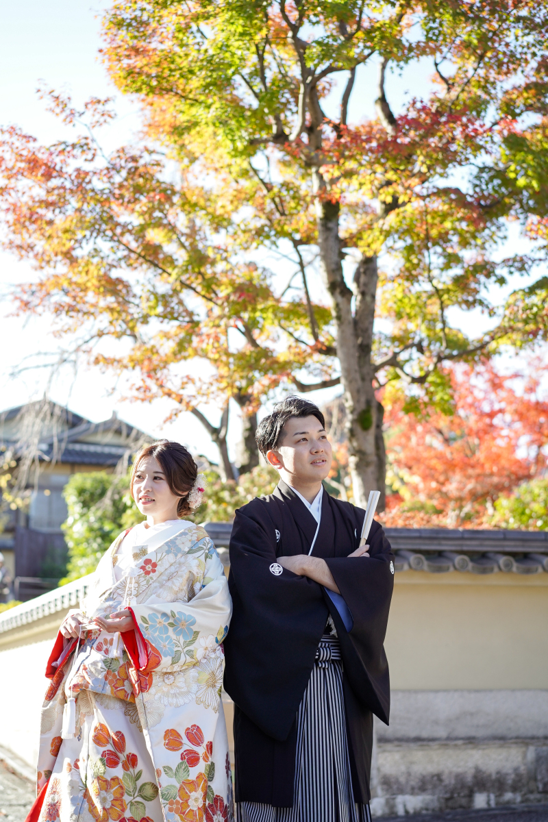 八坂の塔付近にて