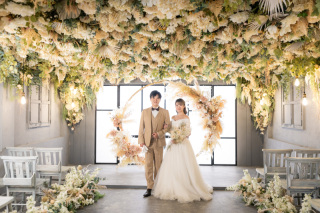 アンティークチャペルでの洋装撮影