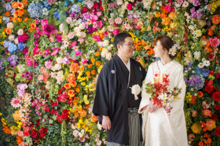 ニコニコ笑顔が素敵♥カラフルスタジオで撮影！