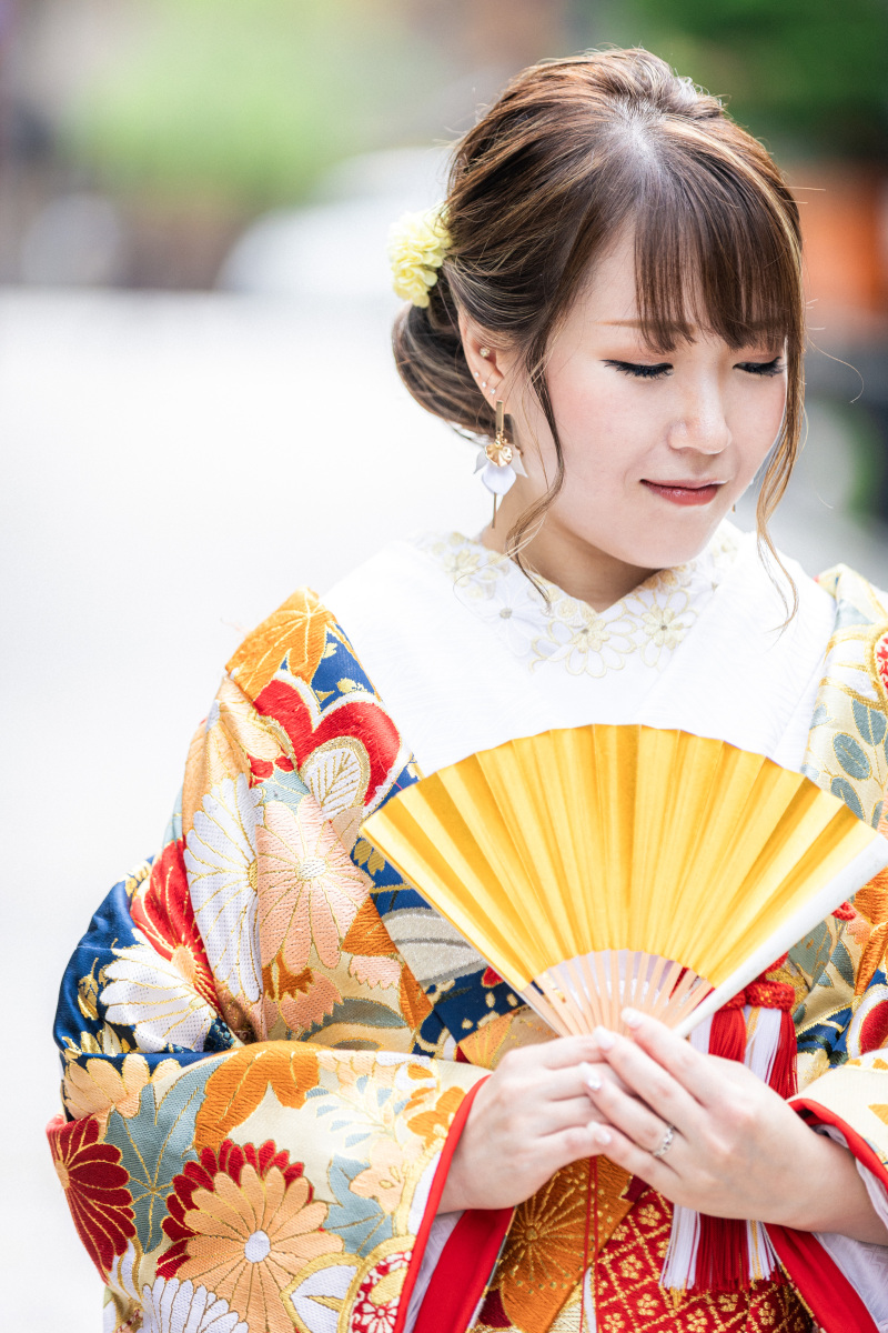 新婦様のソロショット