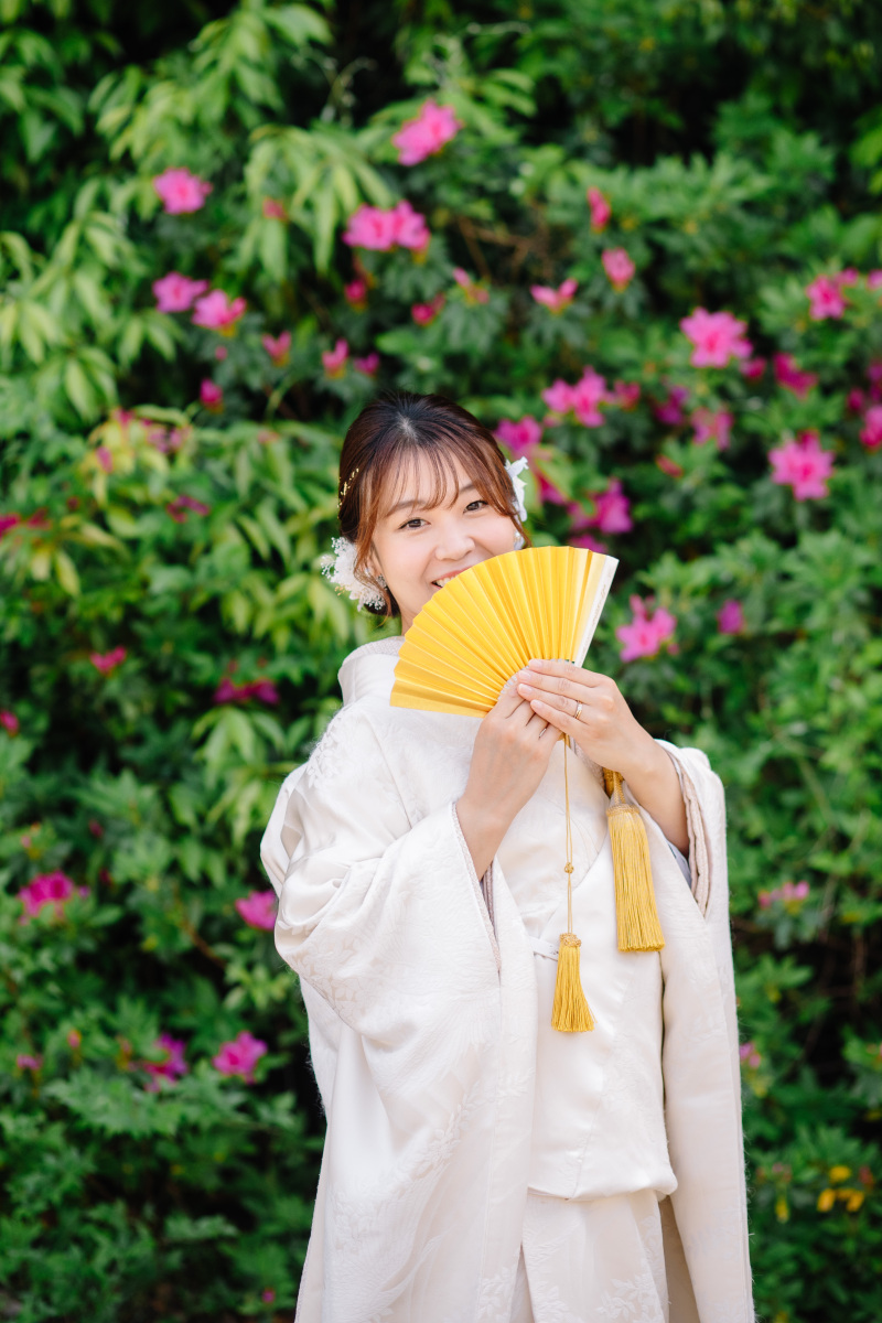 新婦様のソロショット