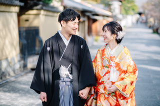 八坂の塔付近でロケ撮影！