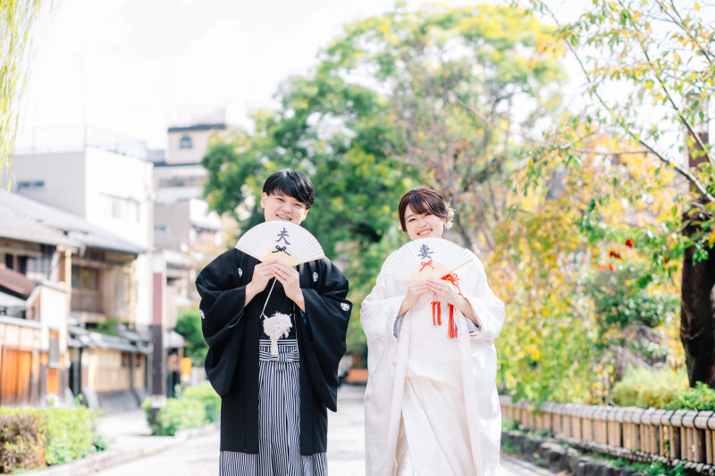 祇園＆チャペルにて　ロケ撮影！