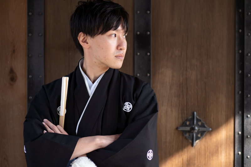 新郎様ソロショット!!