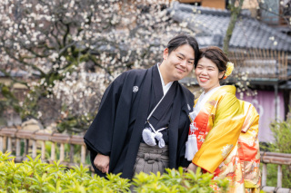 色打掛で和装ロケ！