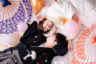 カラフルスタジオで撮影！和装1点