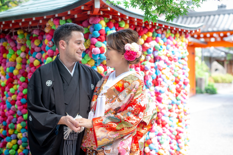 人気エリア八坂の塔周辺で撮影！