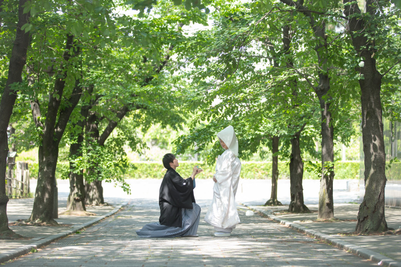 プロポーズシーン