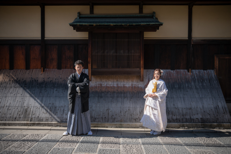 たたずむおふたり