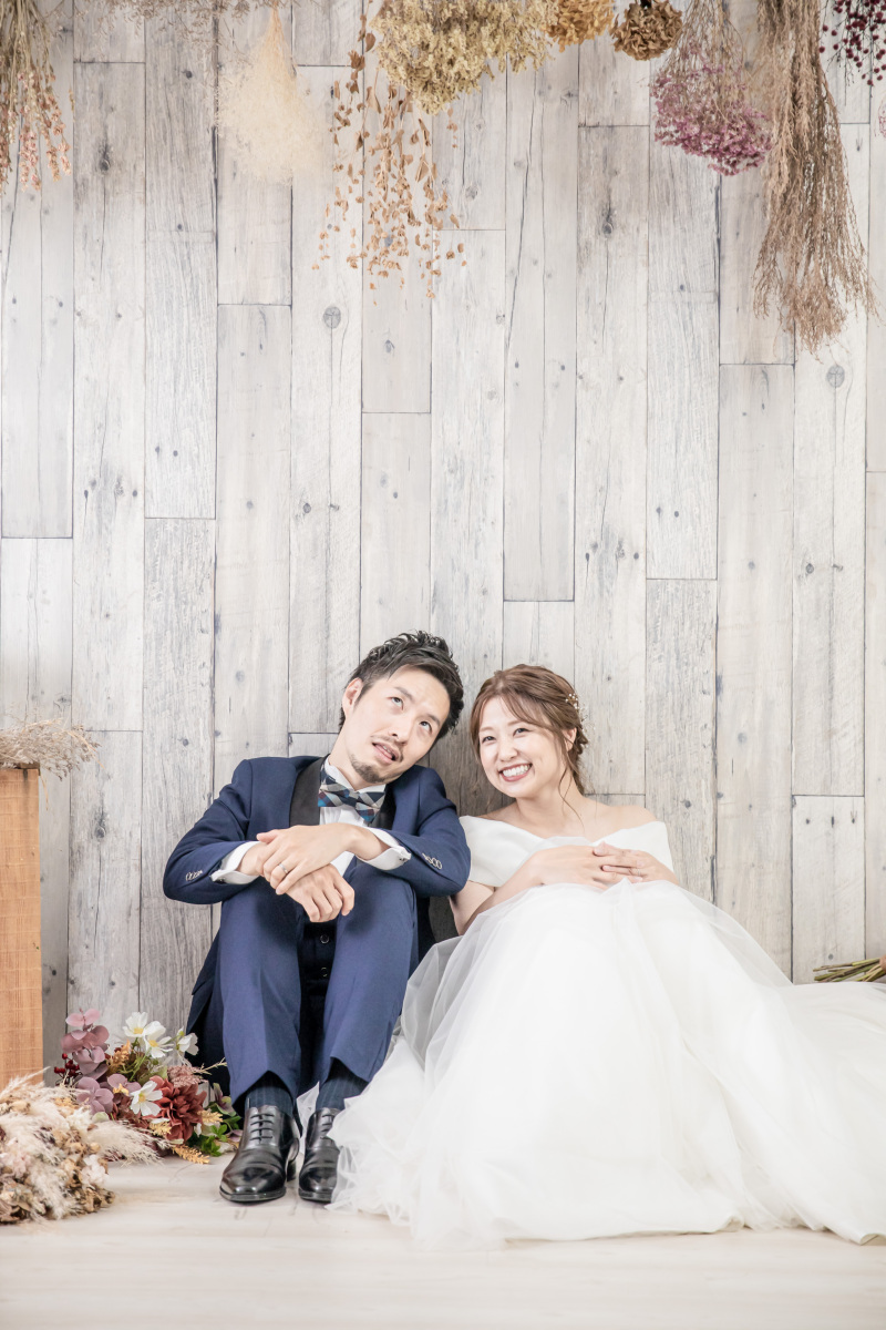 ちょこんと座って