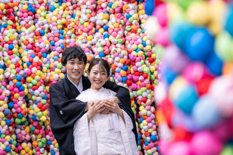 12月！八坂の塔付近にて撮影