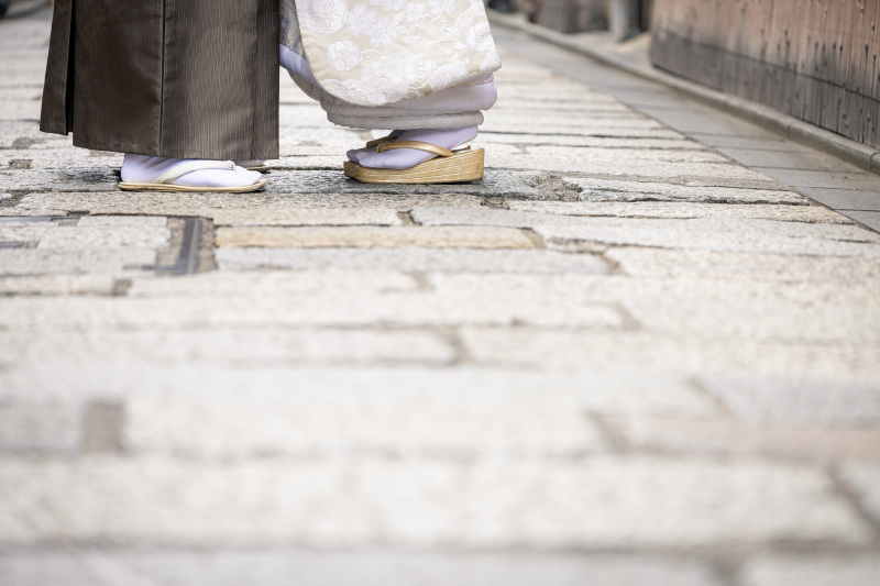 足元のショット