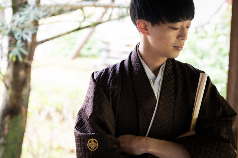 新郎様ソロショット