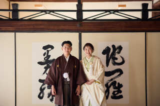 立本寺での和装前撮り