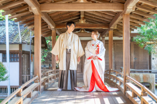 和装＆洋装撮影で充実した前撮り♡