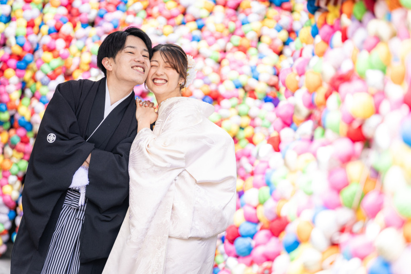 ほっぺた合わせ