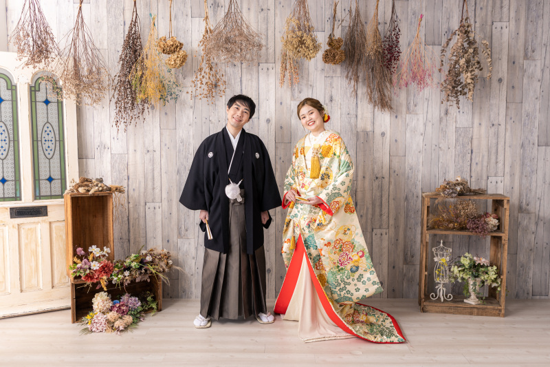 カラフルスタジオで和装撮影!