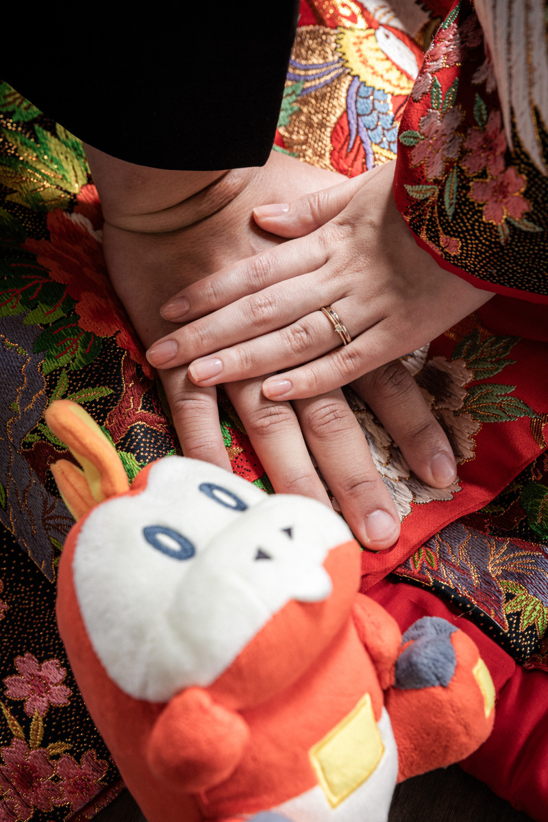 お手元ショット