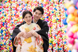 八坂の塔付近でロケ撮影！10月