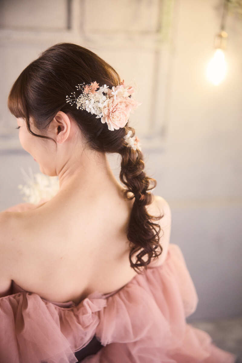 新婦様ヘア