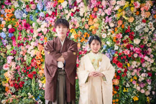 和装、洋装でスタジオ両方で撮影！