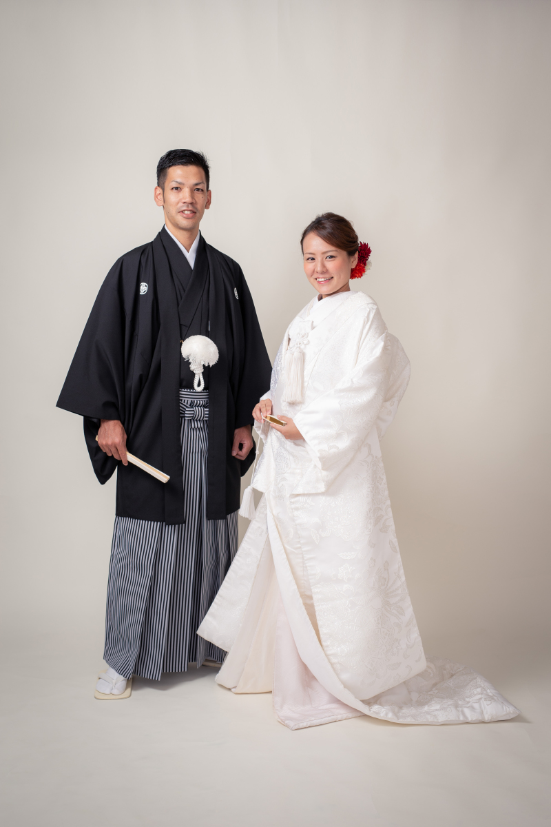 スタジオでの前撮り