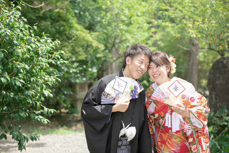 おでこをあわせて