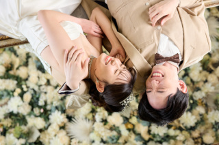 和装＆洋装の前撮り♪萬福寺＆スタジオにて