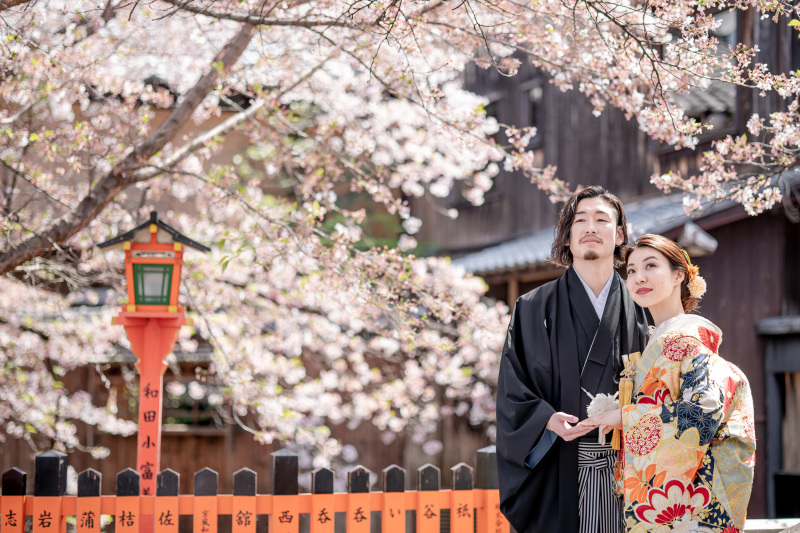 和装と洋装で　2か所ロケ撮影