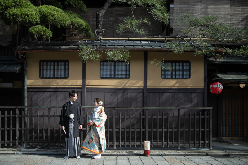 巽橋周辺での前撮り