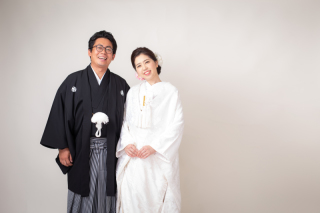 スタジオでの前撮り撮影☆