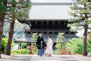 金戒光明寺での白無垢撮影