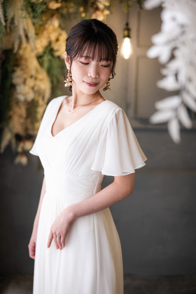 新婦様のソロショット