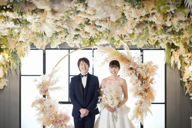 洋装でアンティークチャペル和装で毘沙門堂での撮影