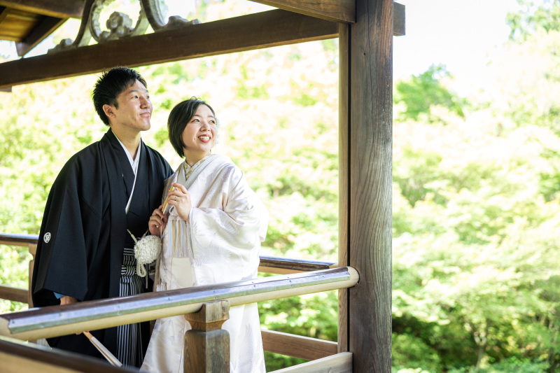 景色を見つめて