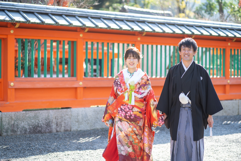 秋の訪れを感じる毘沙門堂にて...撮影開始!!