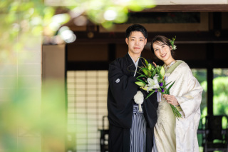 白無垢で萬福寺